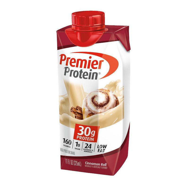 Premier Protein Shake - Cinnamon Roll - 4pk/44 fl oz