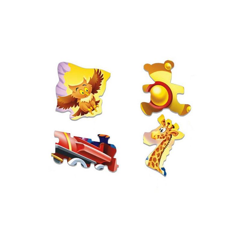 Larsen Puzzles Circus Train Kids Puzzle Set - 2pk