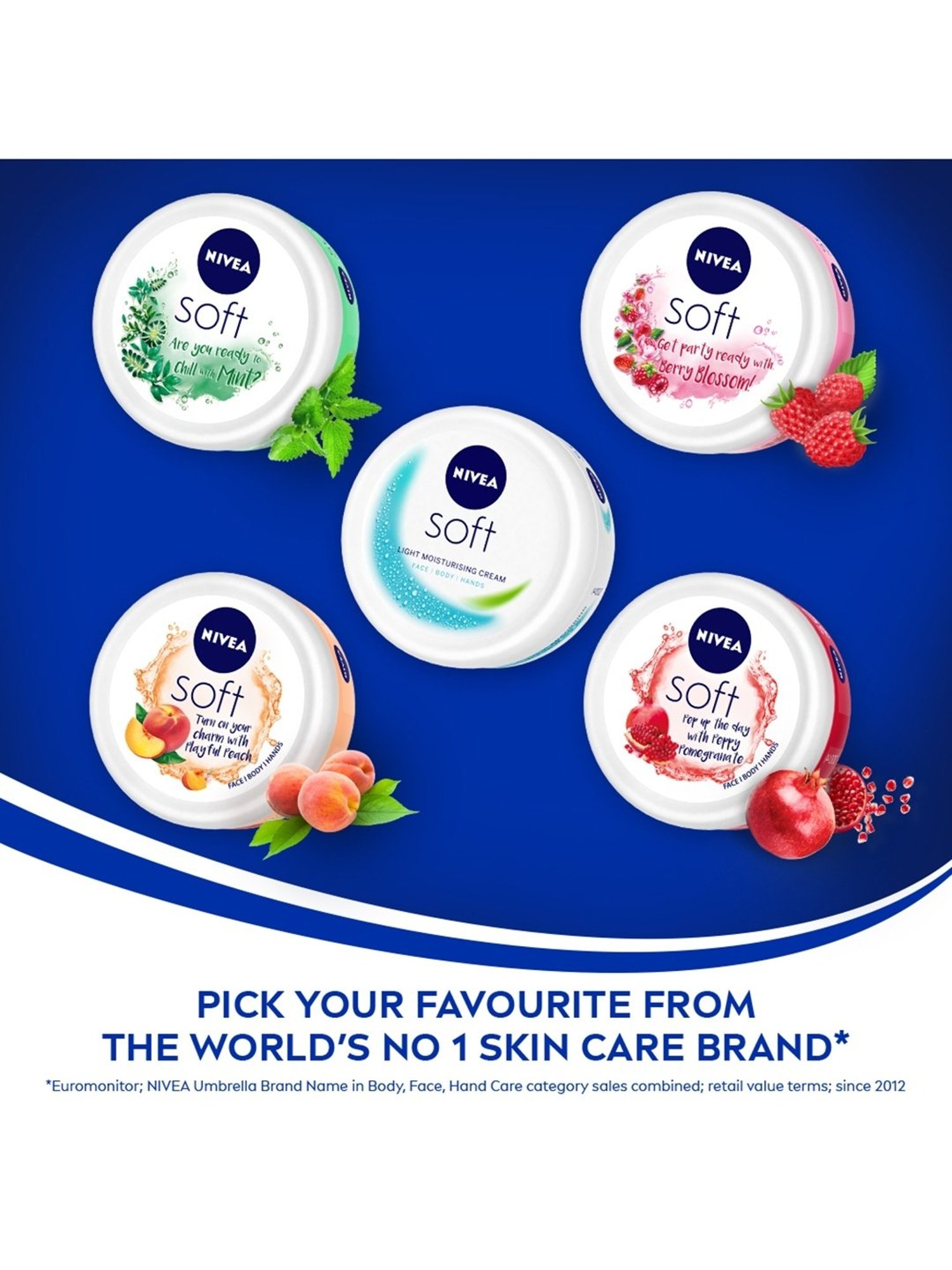 Nivea Soft Light Moisturizer for Face, Hand & Body - 200 ml