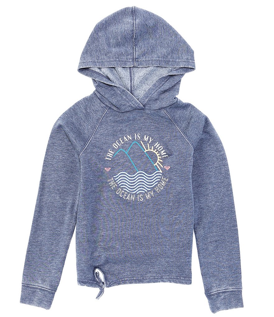 Dream Life Big Girls 7-16 Embossed Heart Cozy Hoodie