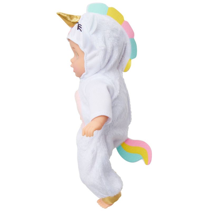 Perfectly Cute My Lil' Deluxe Baby 8" Baby Doll White Unicorn
