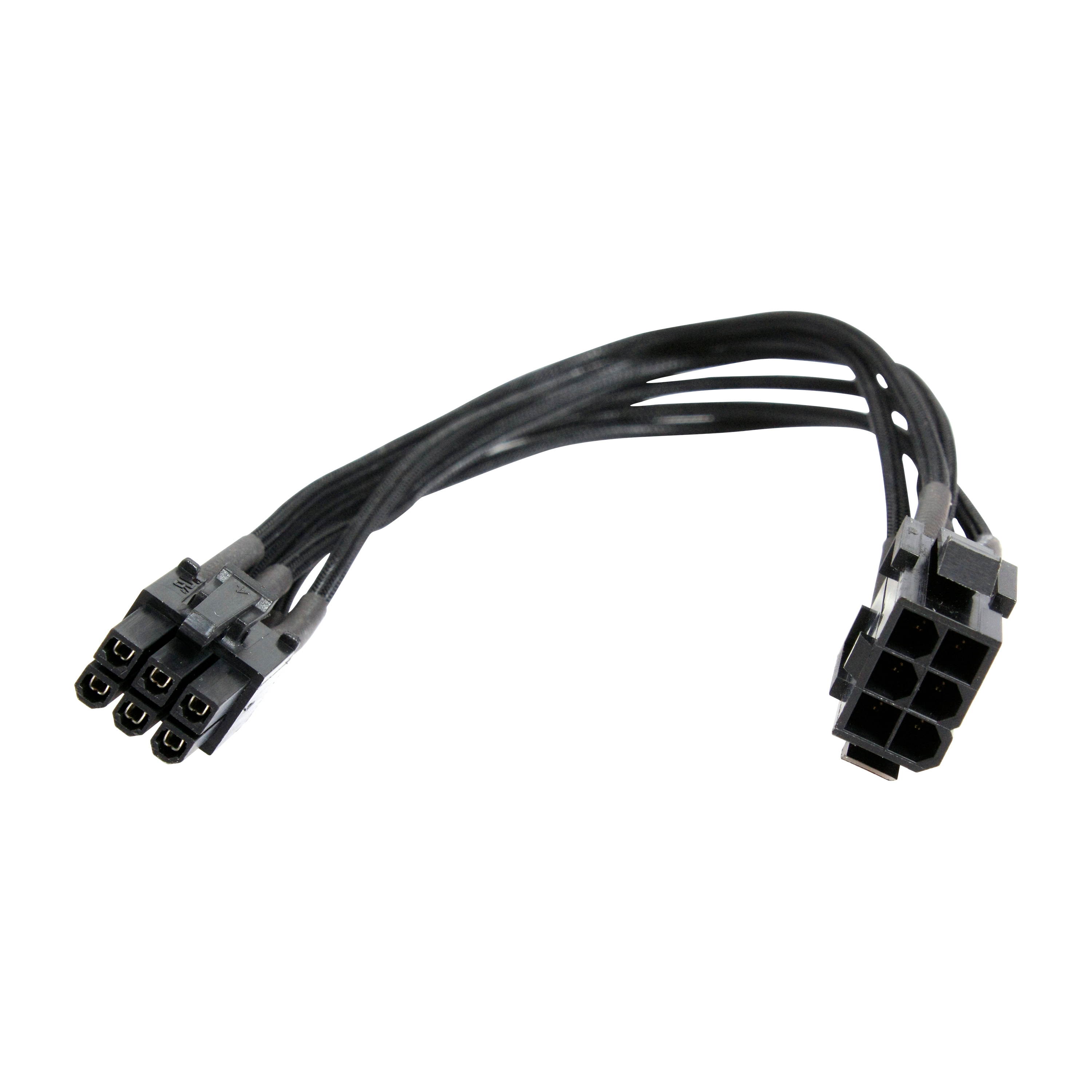 RAIDMAX 6Pin Male to 6-Pin Female Video Card Power Extension Cable 20cm(Black)