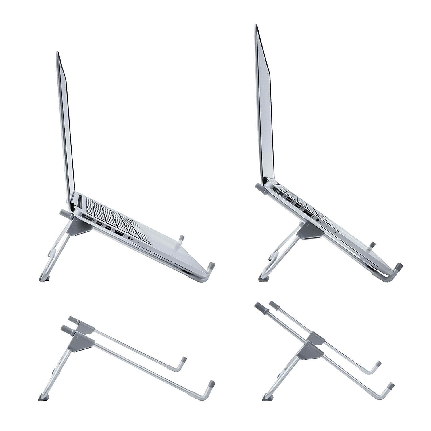 Portable Adjustable Laptop Stand For Desk Foldable Ergonomic Riser