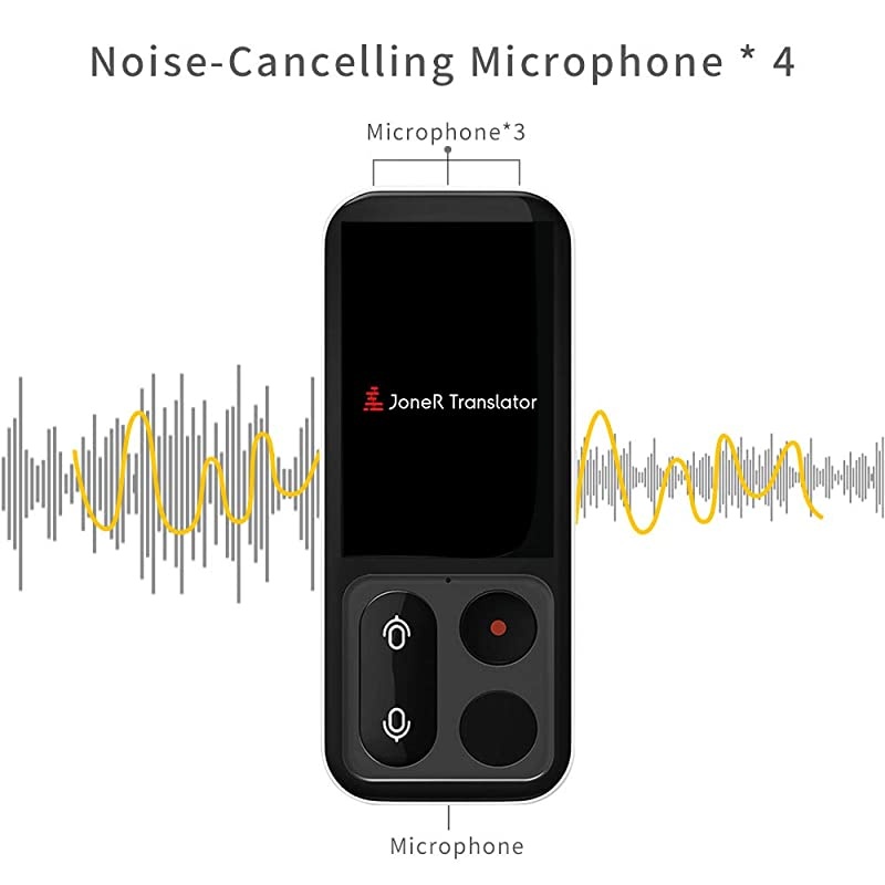 Multiple Languages Translator Portable Smart Two-Way Real Time Multi-Language Voice Translator for Learning Travel Meeting