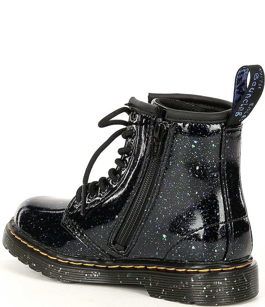 Dr. Martens Girl's 1460 Side-Zip Glitter Boots (Infant)