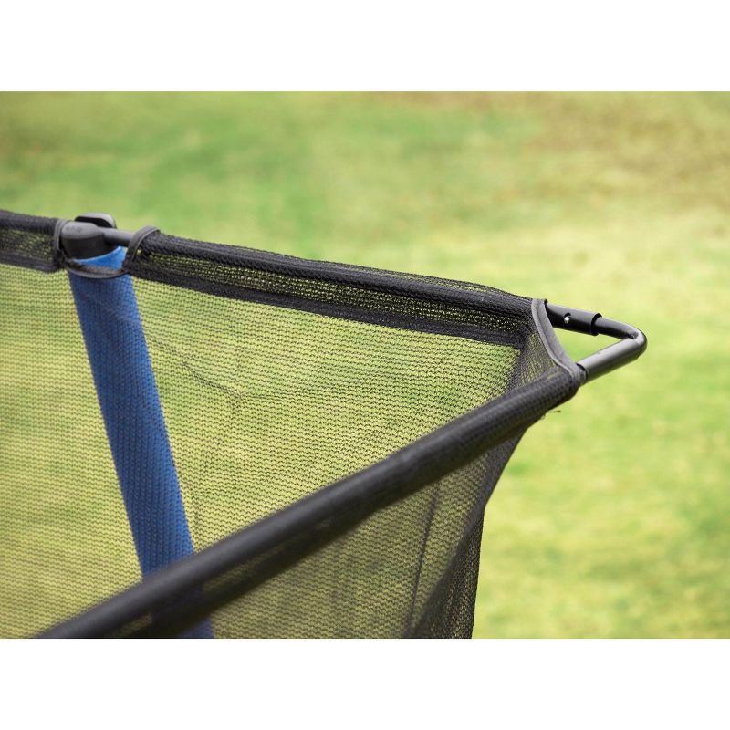 Costway 14 Ft Multicolored Trampoline Recreational Exercise w/ Safety Net Ladder