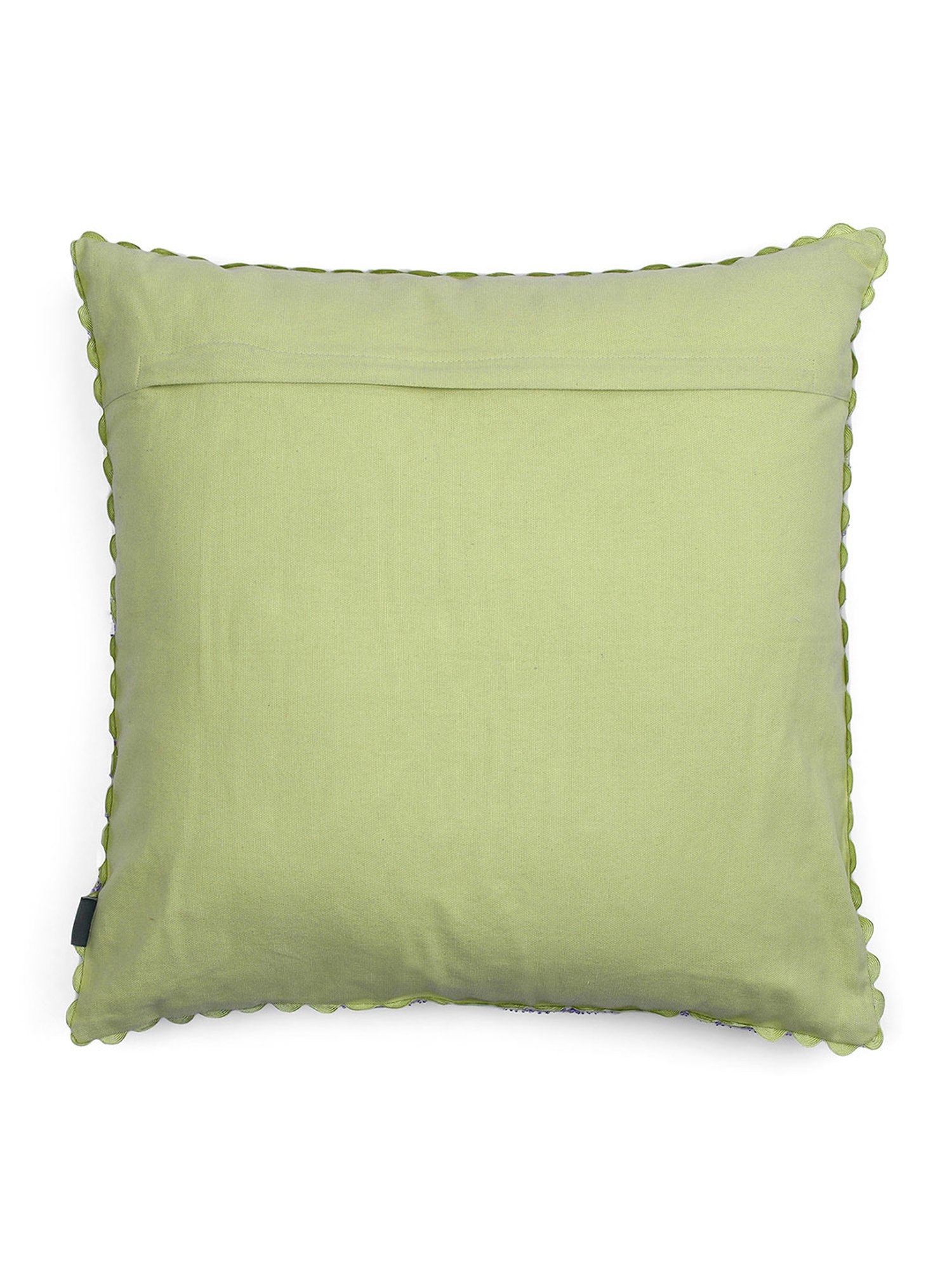 Pure Home and Living Purple Cotton Printed Cushion Covers