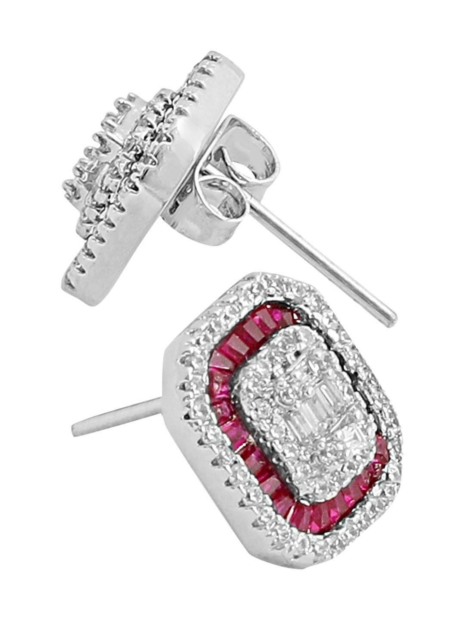 The Real Effect London 800 Silver Earrings for Women