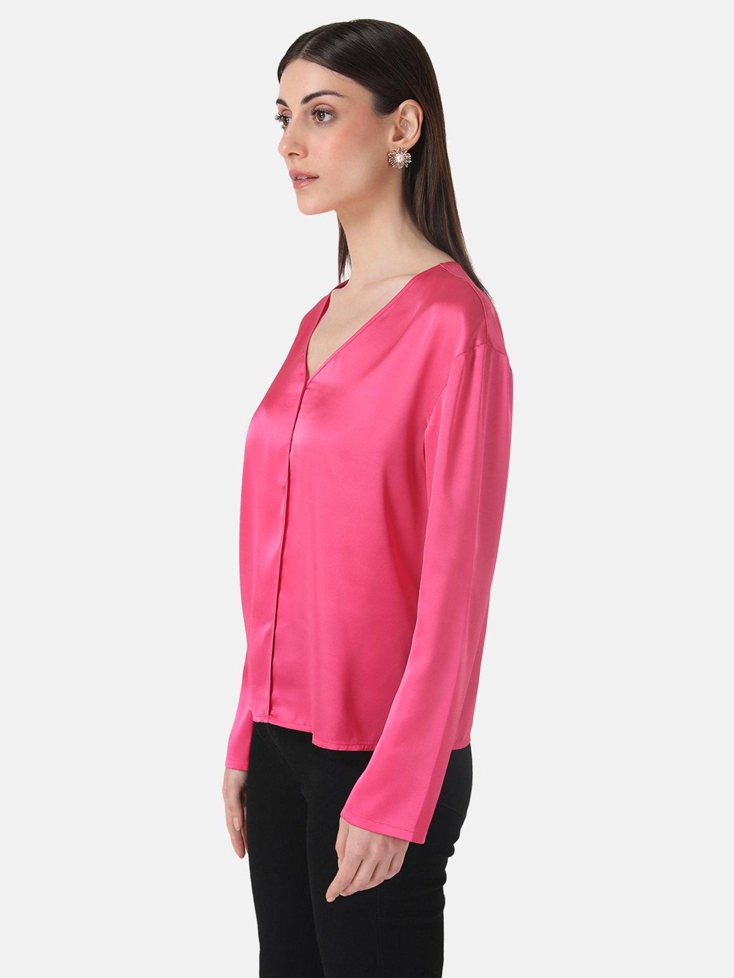 Kazo Classic V-Neck Top