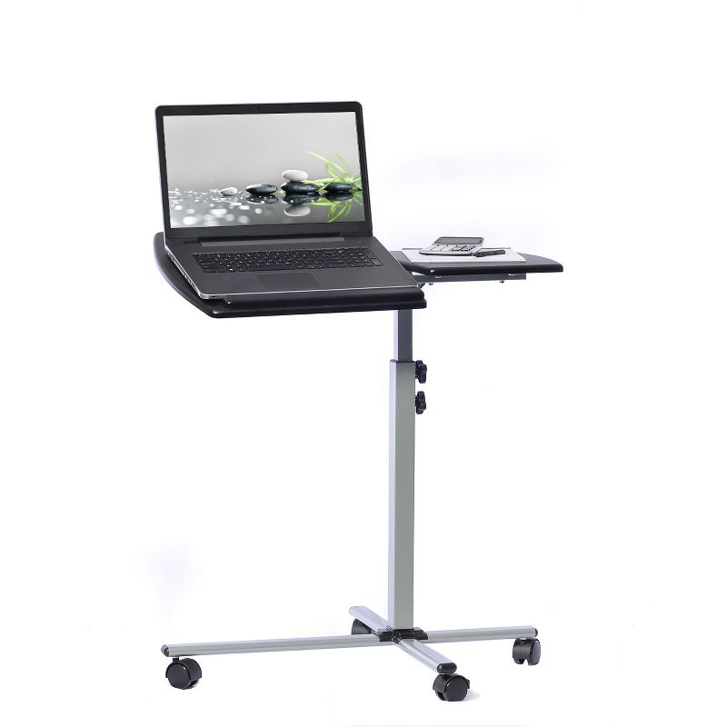 Mobile Laptop Cart Steel Graphite Black - Techni Mobili