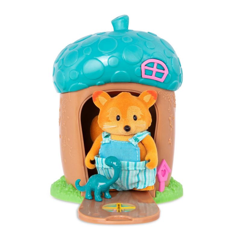 Li'l Woodzeez Mini Acorn House Surprise – 1 Mini House Playset with Toy Figurine