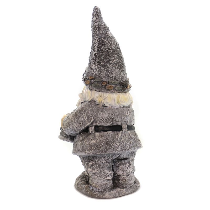 Home & Garden 14.0" Gnome With Watering Can Guarding Earths Treasures Roman, Inc  -  Outdoor Sculptures And Statues