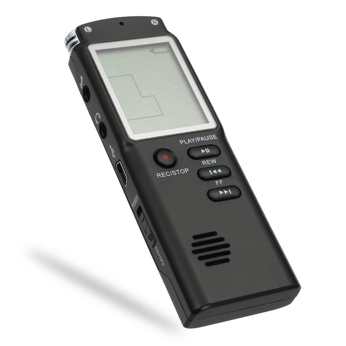 8GB Rechargeable USB Spy Pen Digital Audio Voice Recorder Dictaphone Mp3 Player # 8GB - 8GB