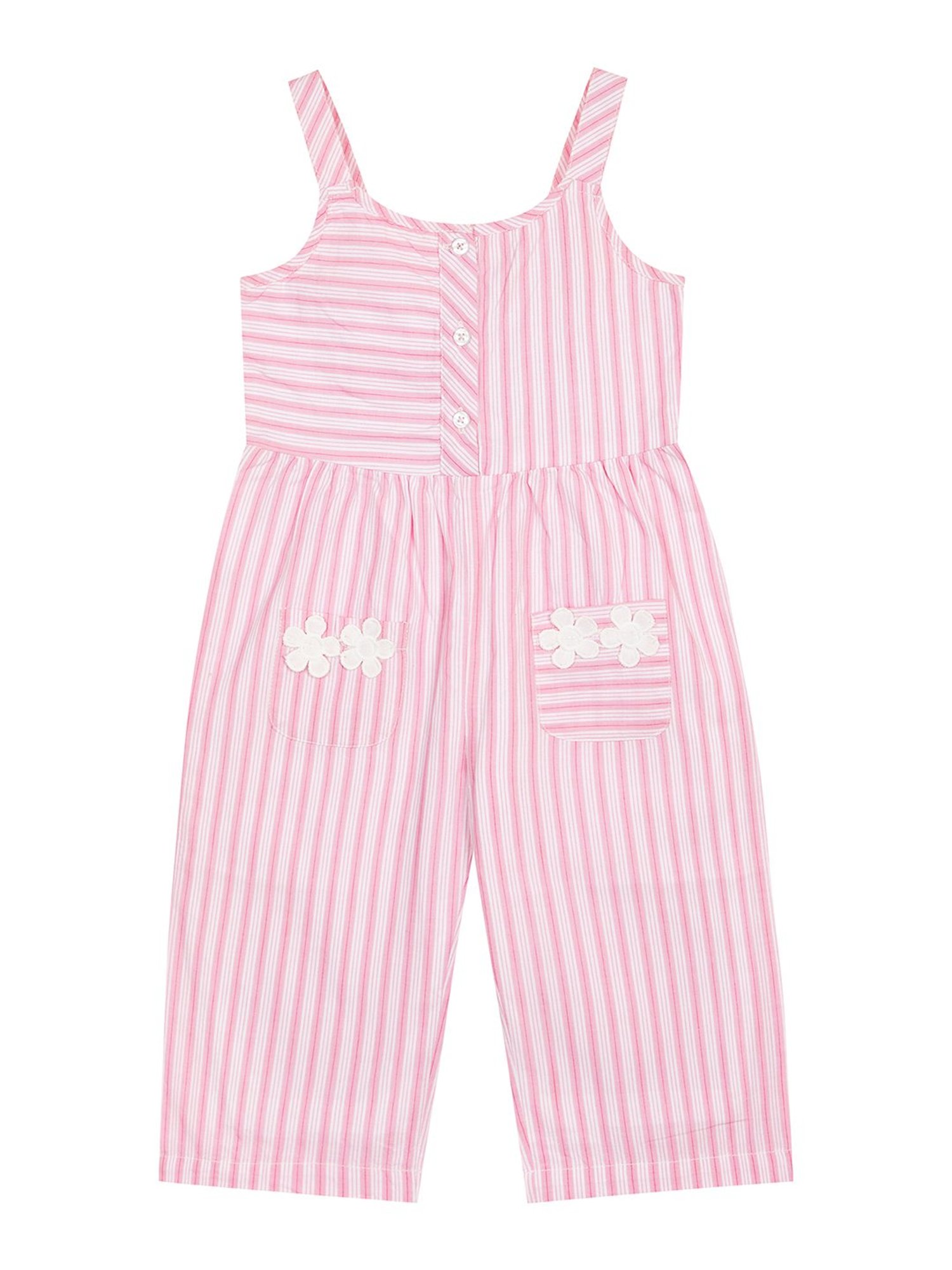 Budding Bees Kids Multicolor Printed Jumpsuit