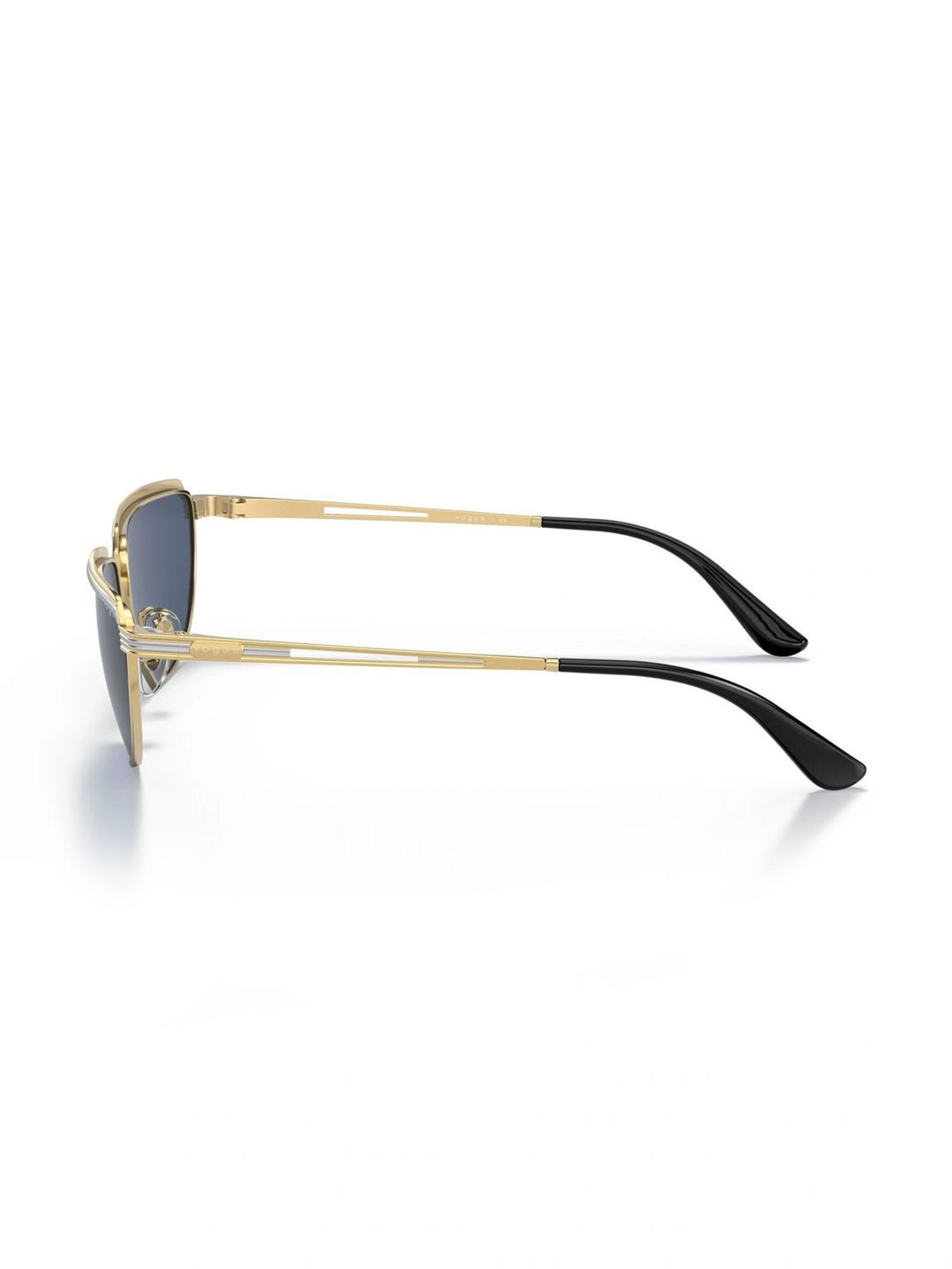 Vogue Eyewear Blue Oval UV Protection Sunglasses for Women