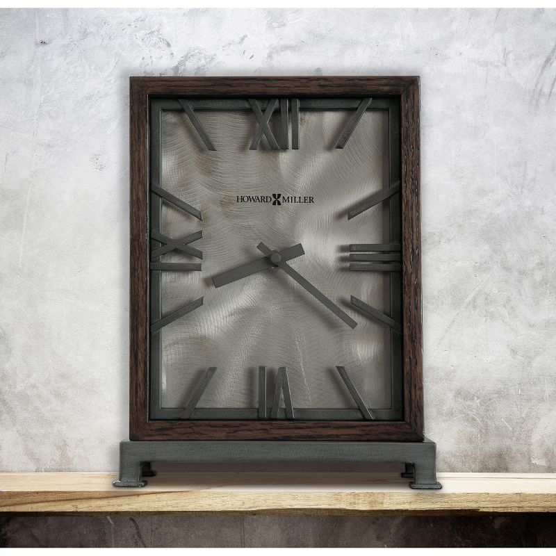 Small Weathered Table Clock White - Stonebriar Collection