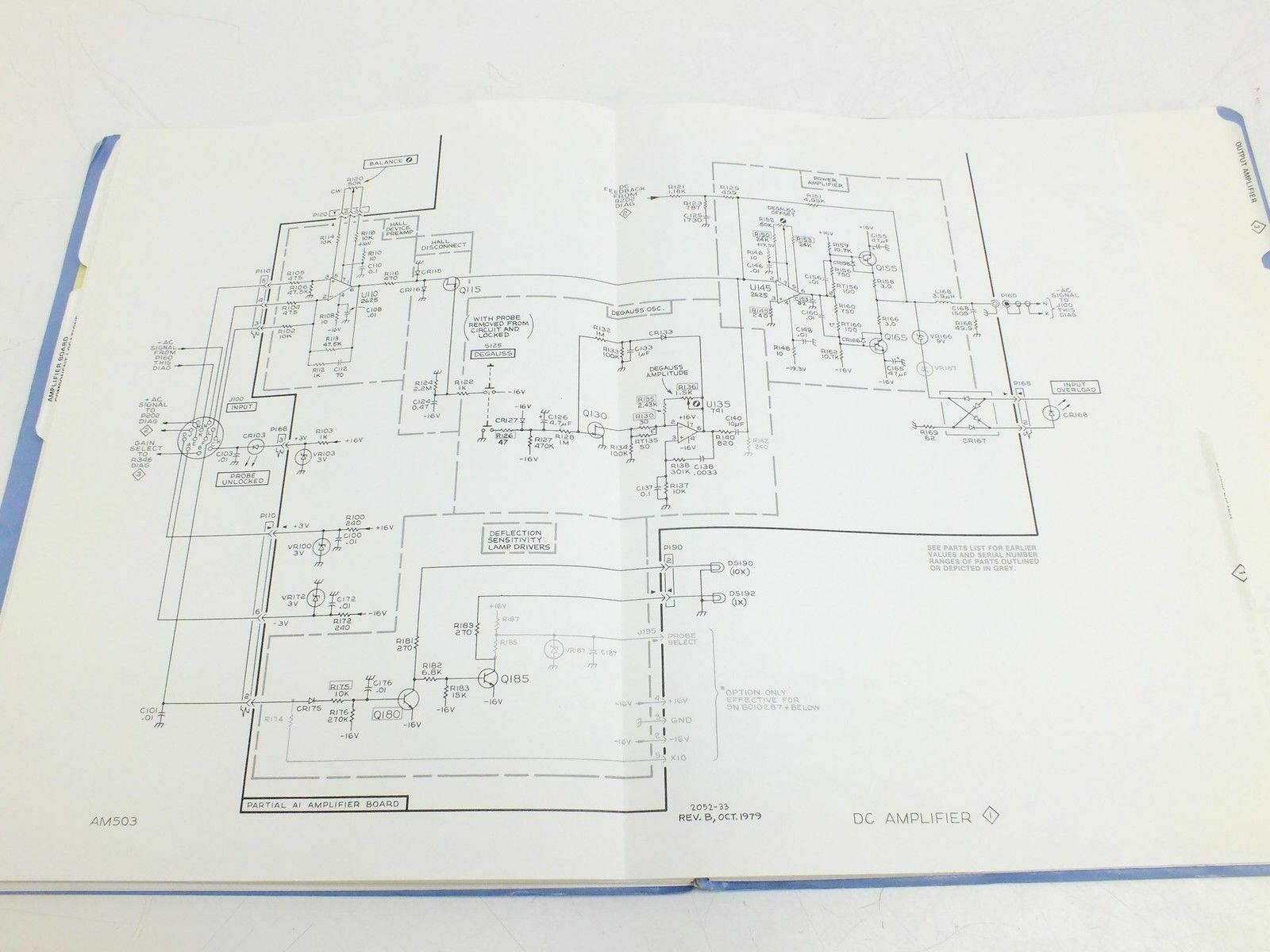 Tektronix AM503 Current Probe Amplifier  Instruction Manual