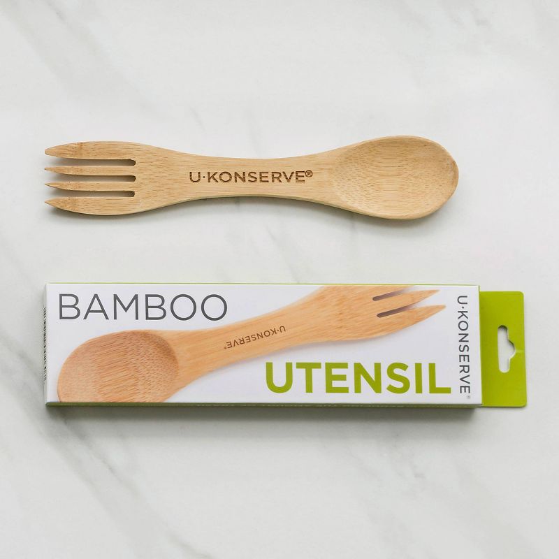 U-Konserve Bamboo Wooden Spork Utensil