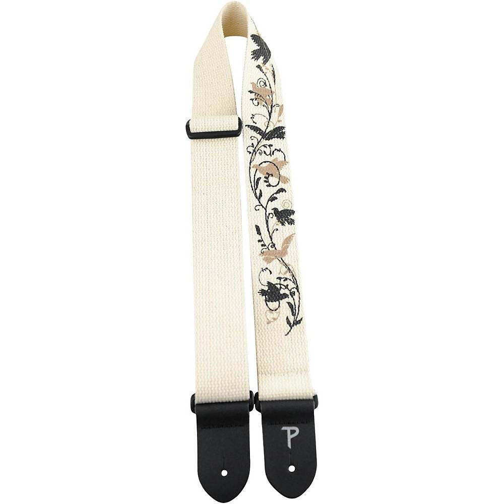 Perri's 2 In. Cotton with Flying Birds Pattern Guitar Strap 2 in.