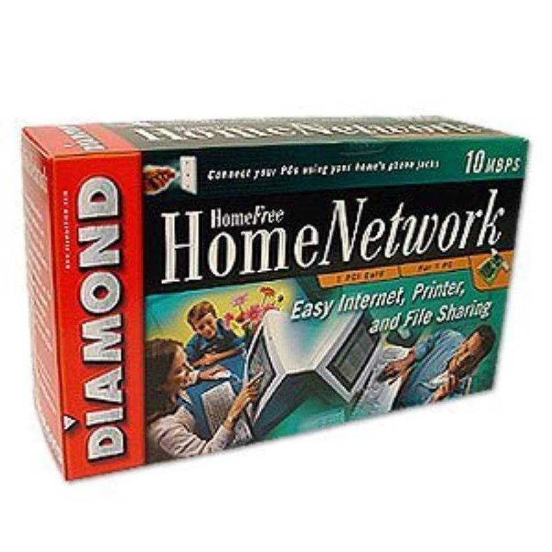 diamond mulitmedia homefree phoneline 10mbps single card pci