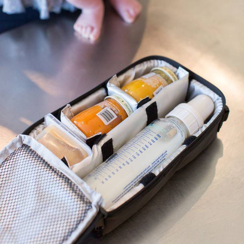 J.L. Childress Pack N' Protect Tote for Glass Bottles and Jars - Black - 30qt