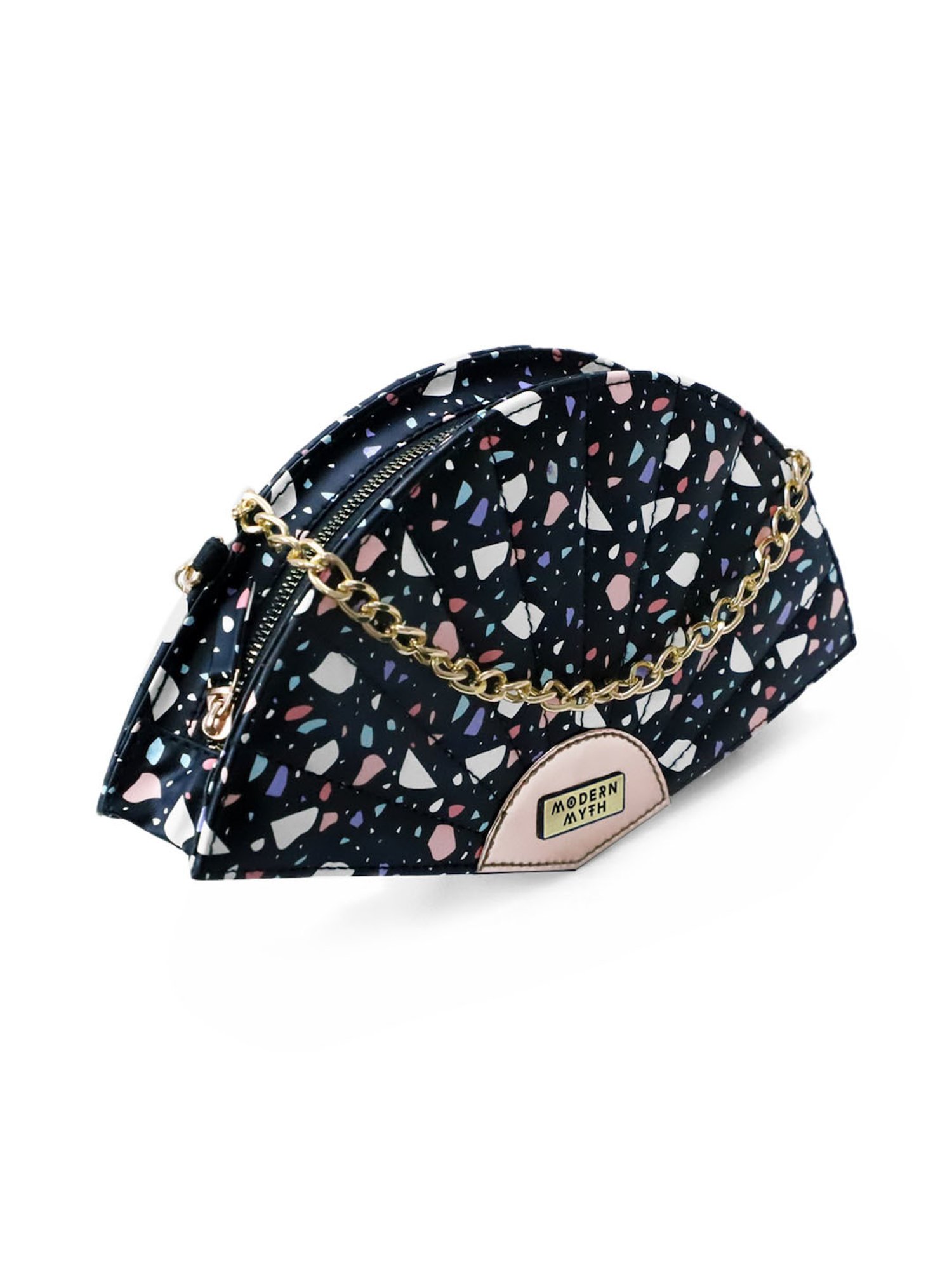 Modern Myth Multicolor Printed Medium Fan Cross Body Bag