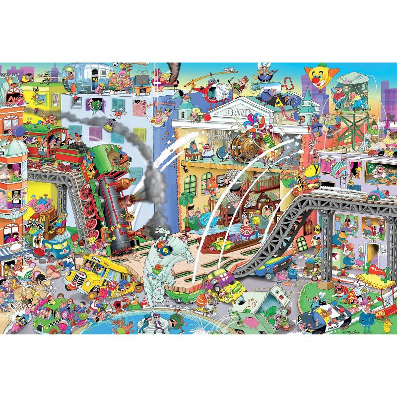 Ceaco Who Robbed the Bank? Jigsaw Puzzle - 2000pc