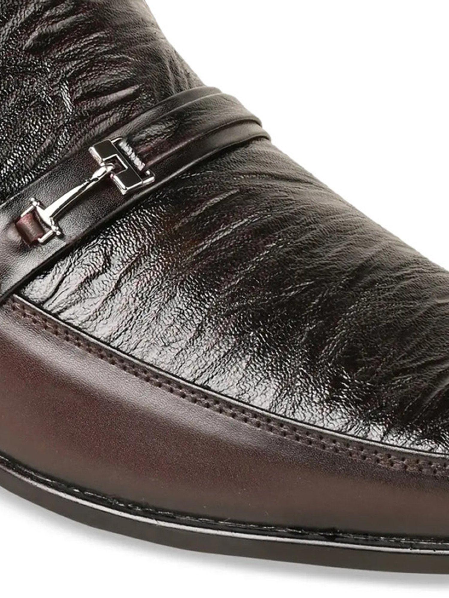 Regal Men's Maroon Formal Loafers