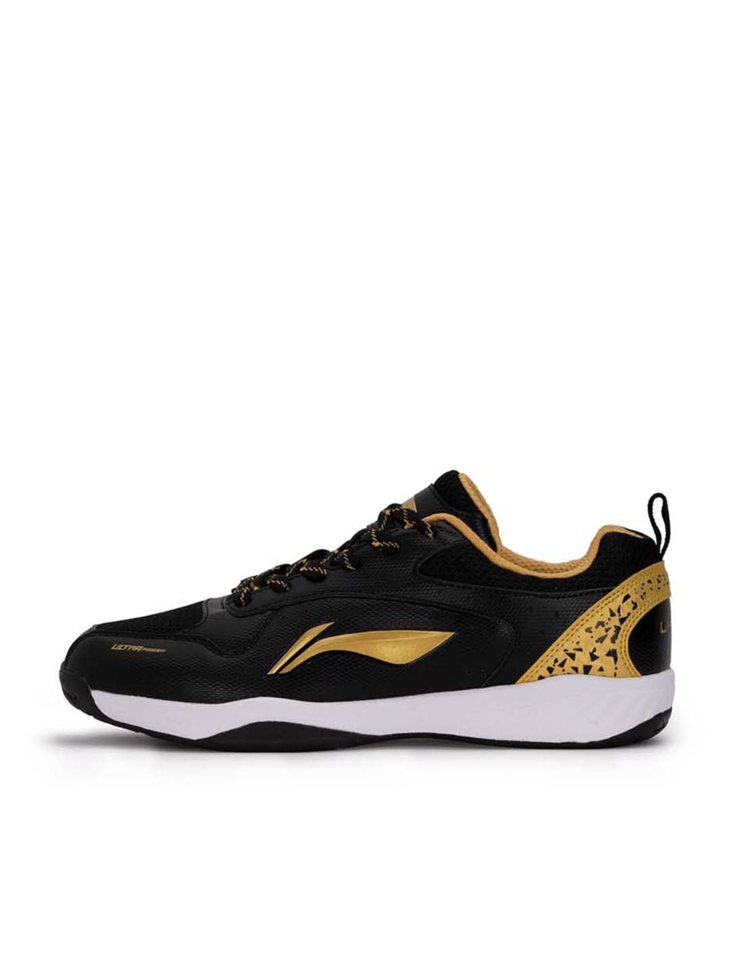 Li-Ning Men's Ultra Power Black Indoor Court Shoes