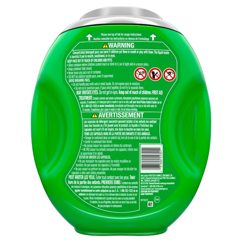 Gain Ultra Flings Scent Blast Midnight Bloom Liquid Laundry Detergent Pacs Designed for Large Loads - 48ct