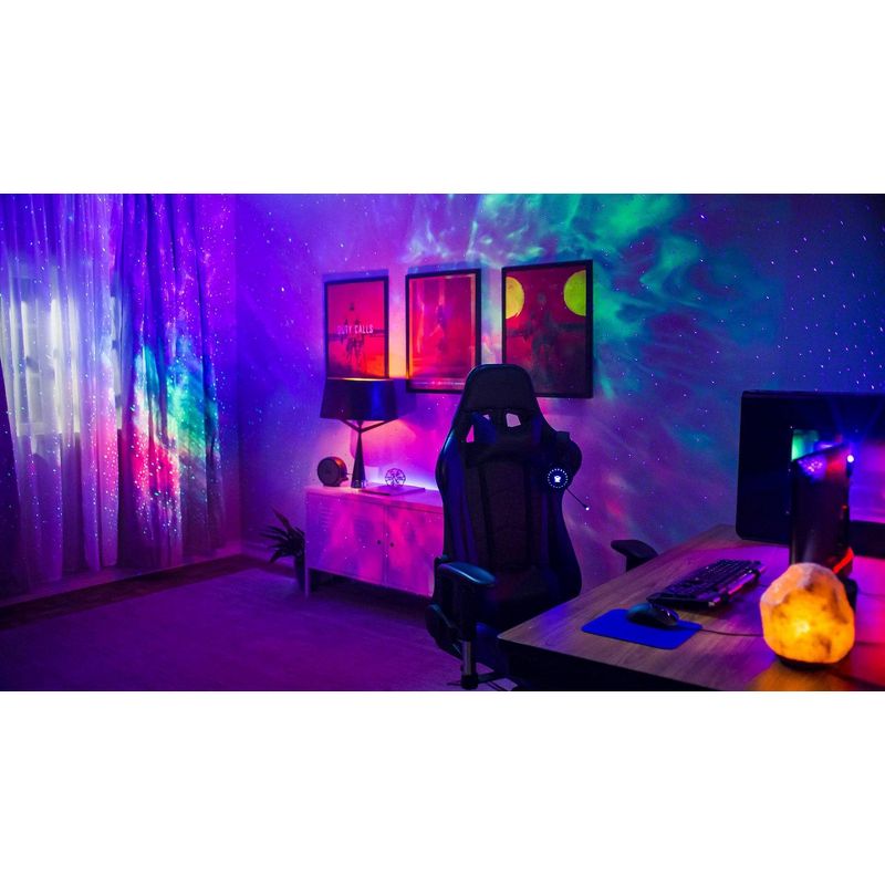 LED Sky Lite and Laser Star Galaxy Projector Blue - BlissLights