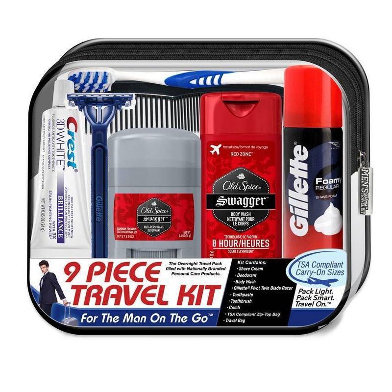 Convenience Kit Bath and Body Set - Trial Size - 9ct