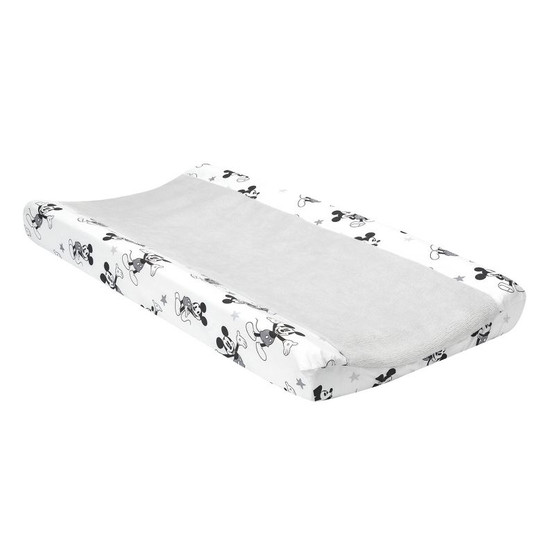 Bedtime Originals Blossom Watercolor Floral Changing Pad Cover - Pink/Gray