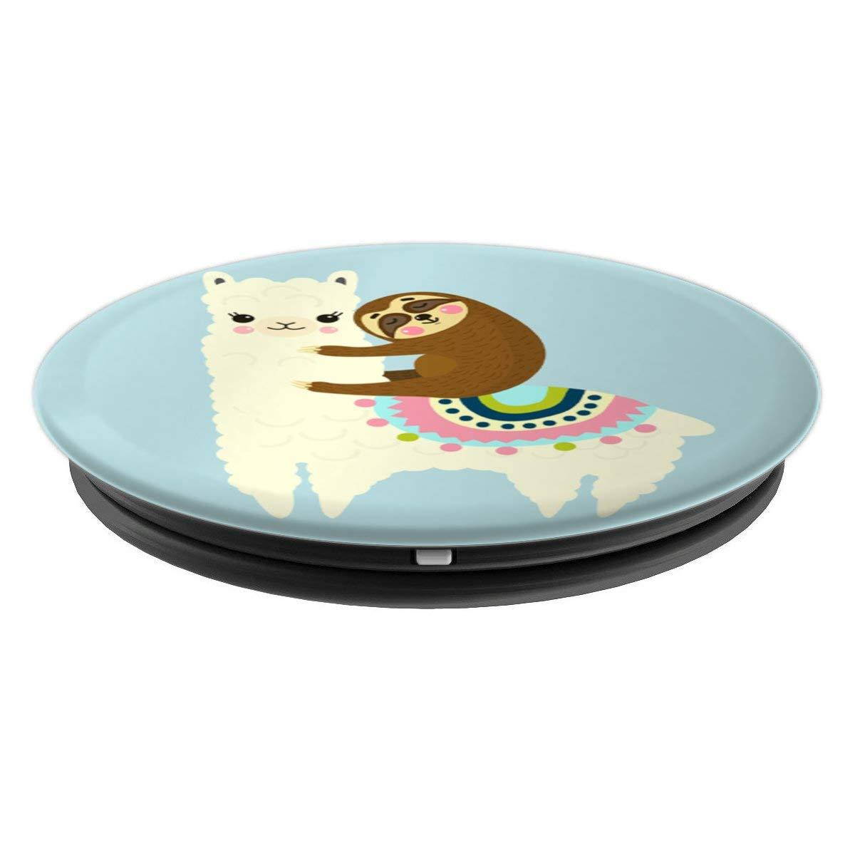 Funny Llama Popsocket cute Sloth Valentines Gift