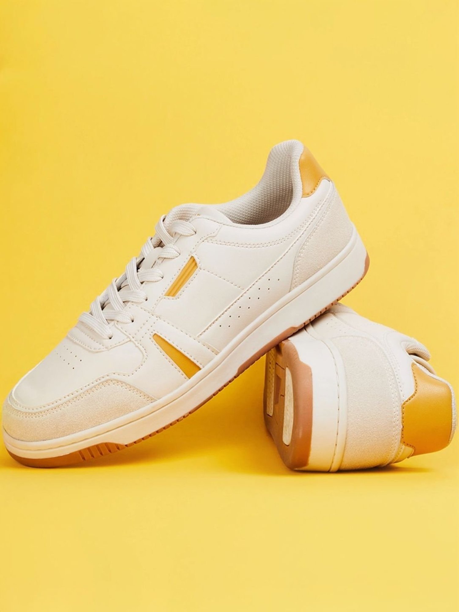 Forca by Lifestyle Men's Beige Casual Sneakers