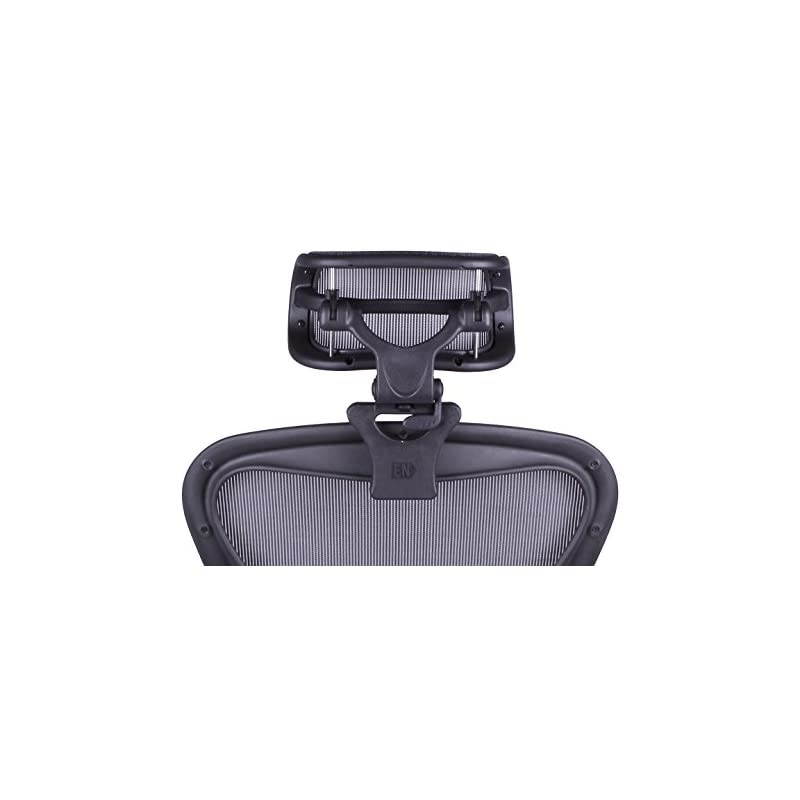 The Original Headrest for The Herman Miller Aeron Chair by  | Headrest ONLY - Chair Not Included (H3 for Remastered, Graphite)