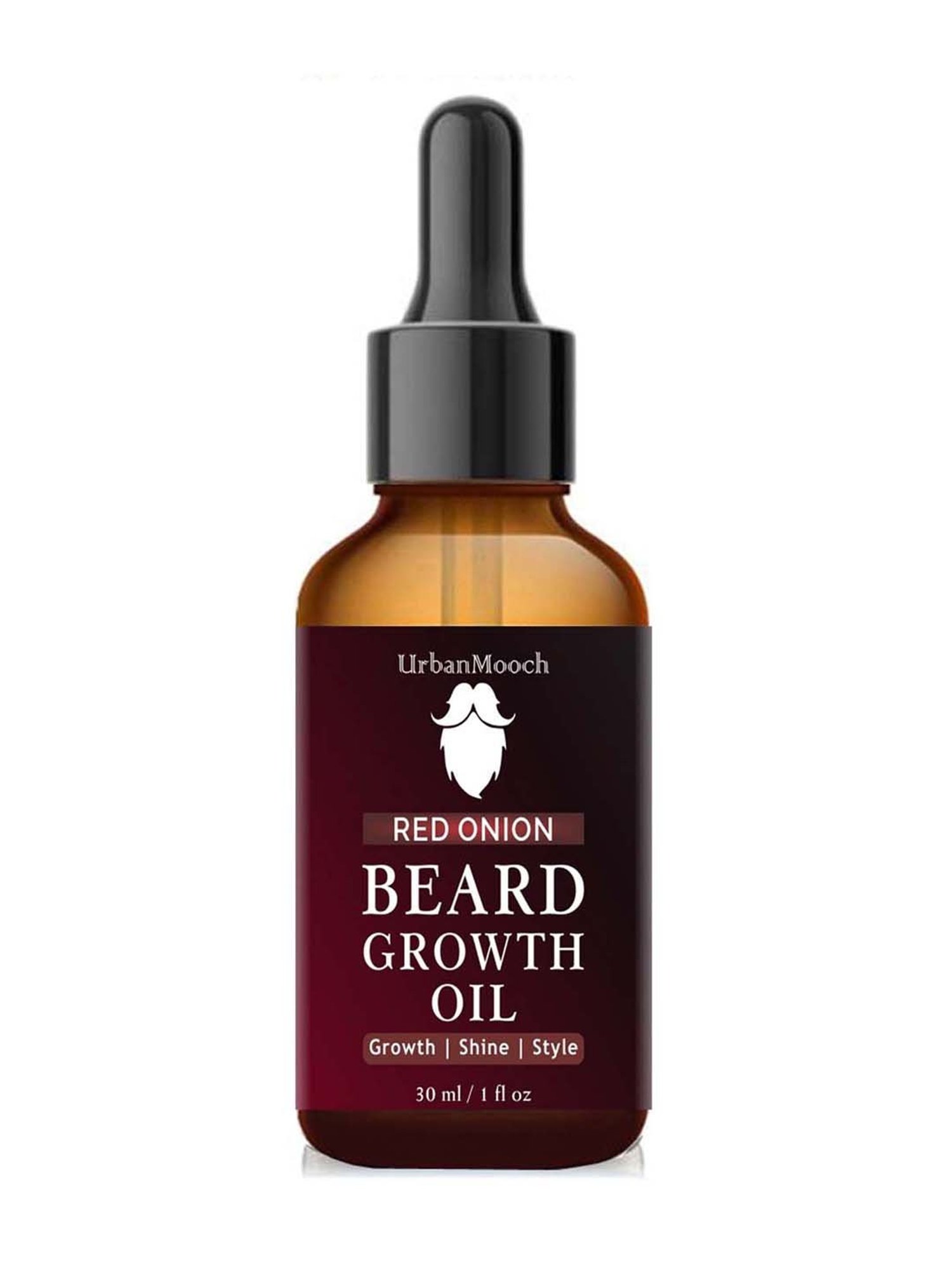 UrbanMooch Beard Growth Oil with Red Onion Extract - 30 ml