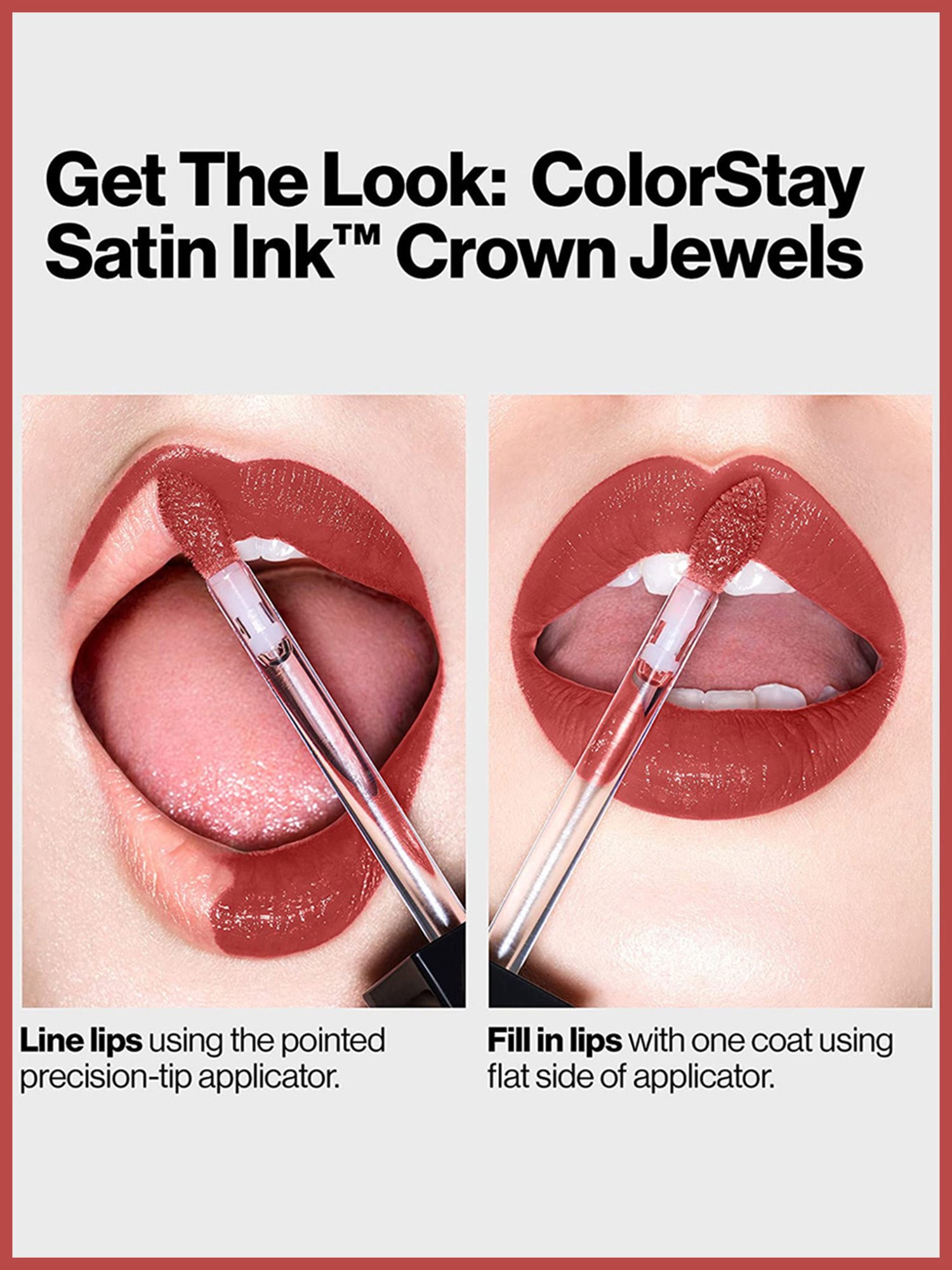 Revlon ColorStay Satin Ink Crown Jewels Liquid Lipstick Lady Topaz - 5 ml