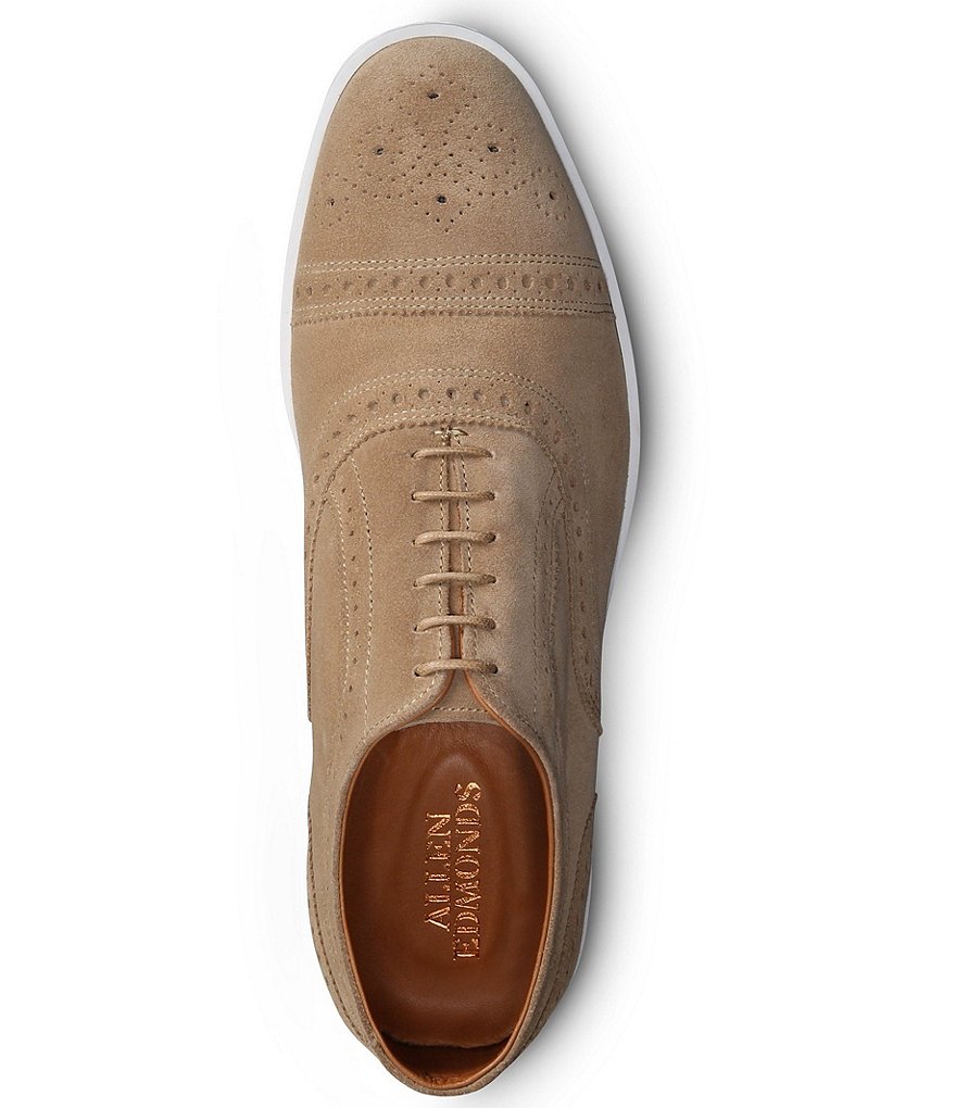 Allen-Edmonds Men's Strand Suede Lace-Up Sneakers