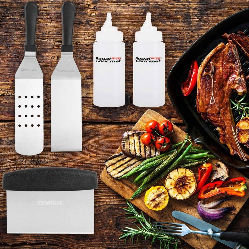 5pc Griddle Tool Kit TF0505 - Royal Gourmet