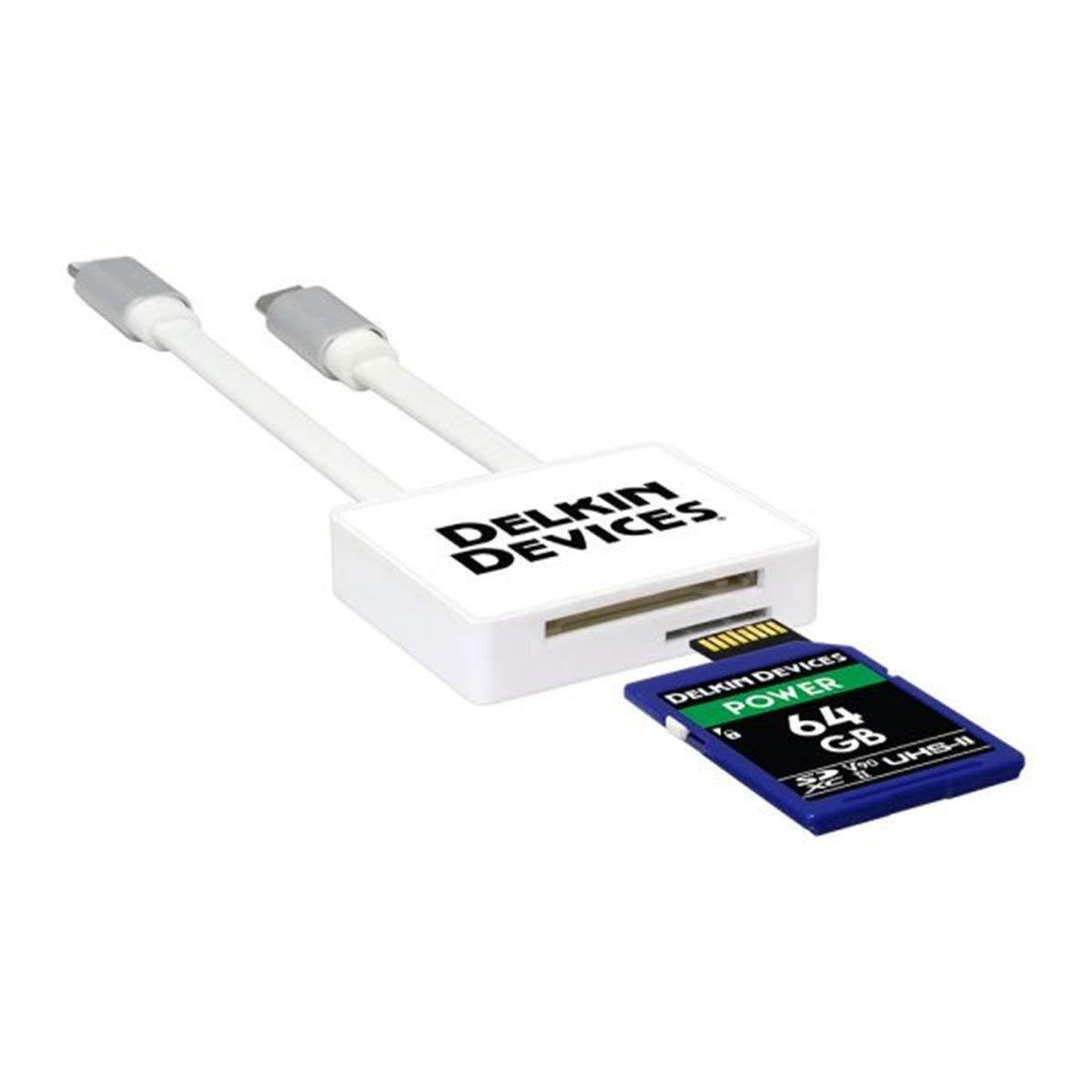 Delkin Devices qwikVIEW Lightning/Micro USB Memory Card Reader