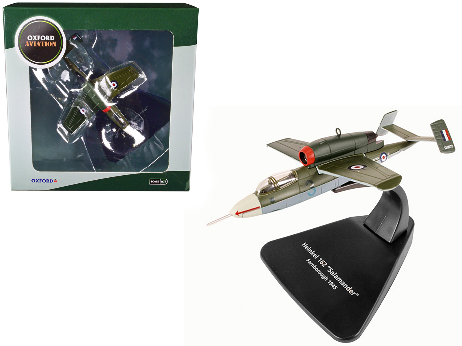 Heinkel HE 219 A-7 UHU Fighter Plane (Germany 1942) 1/72 Diecast Model by Warbirds of WWII