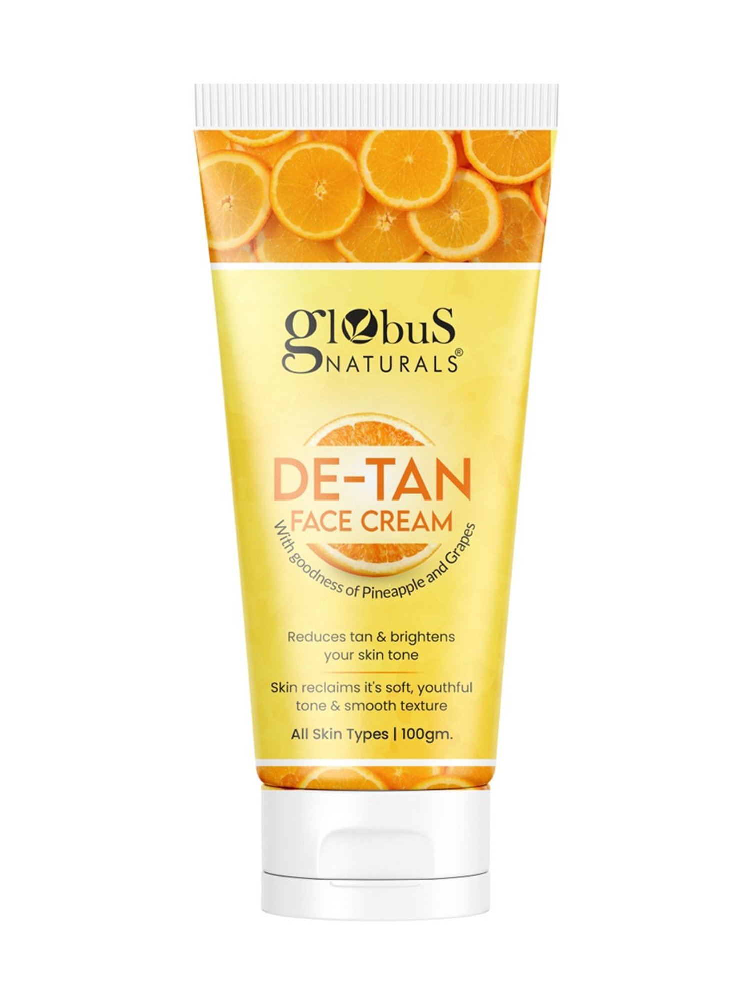 Globus Naturals De-Tan Face Cream - Pack of 5