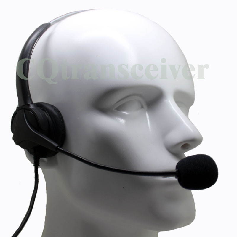 CQtransceiver Monaural Call Center Desk Phone Headset with Mic for AVAYA Lucent Telephone DT1 DT3 DT5