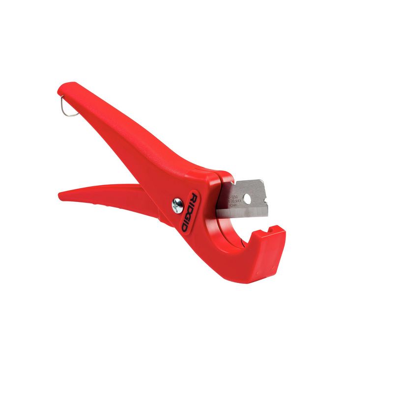 Ridgid PC-1250 Single Stroke Plastic Pipe and Tubing Cutter (Red)