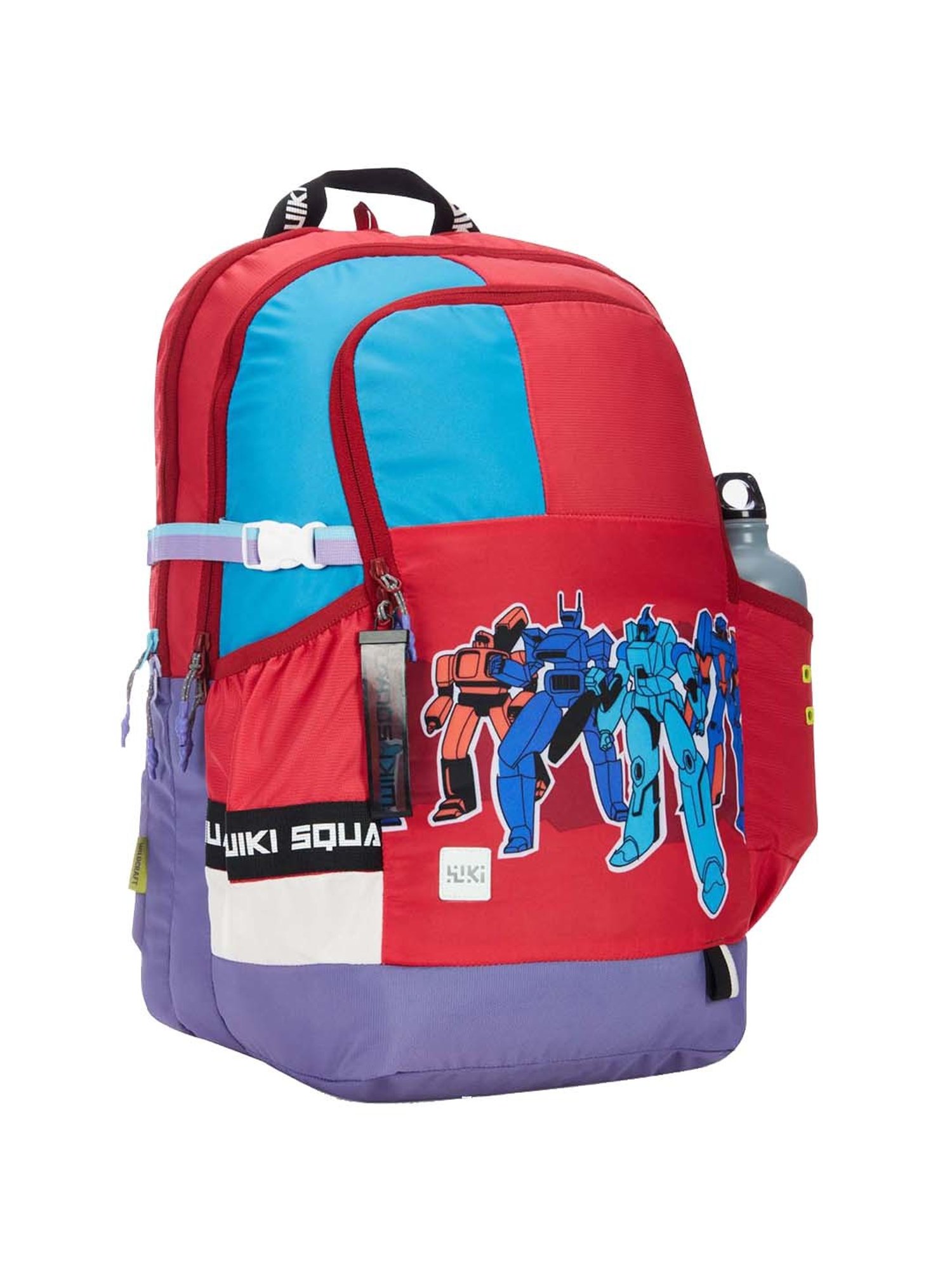 Wiki 40 Ltrs Red Medium Backpack