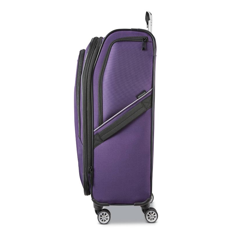 American Tourister 28'' Zoom Turbo Softside Spinner Suitcase - Purple