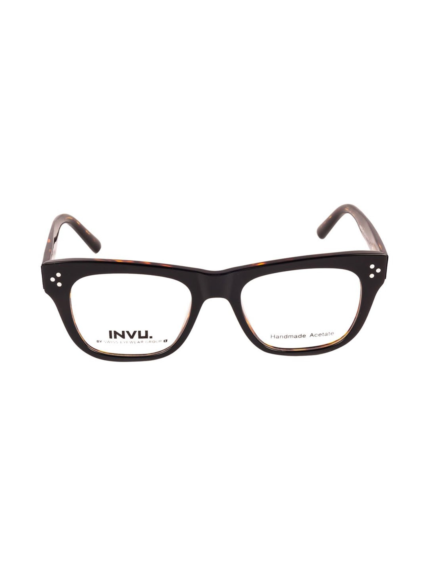 Carolina Herrera Brown Full Rim Round Eye Frame For Women