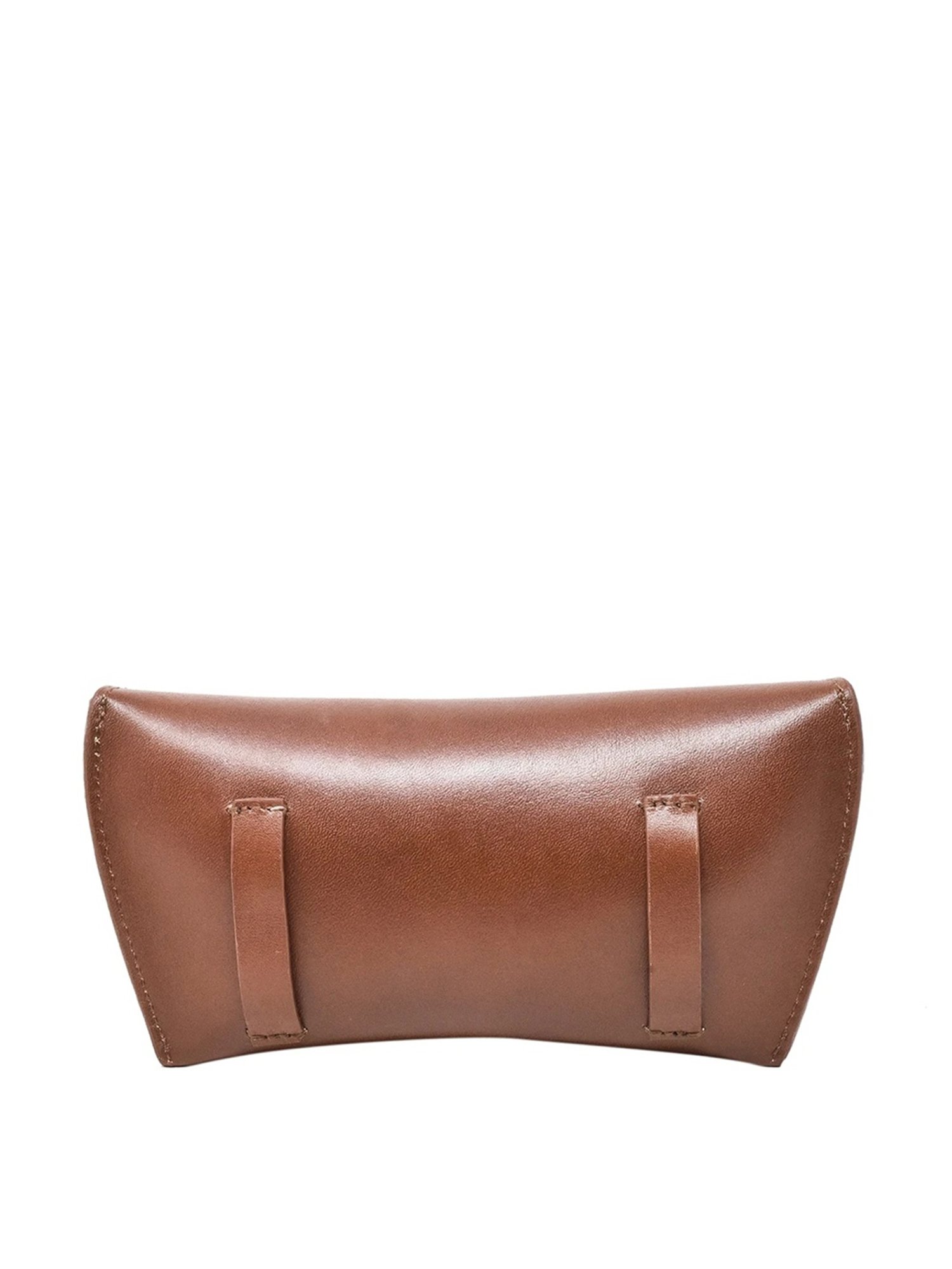 Tohl Volterra Tan Casual Leather Bi-Fold Wallet,Card Holder & Eyewear Case Set for Men