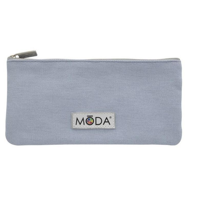 MODA Brush Posh Pastel 5pc Complete Face Makeup Brush Set, Includes - Pointed Blush, Highlighter, Shader, and Lip Brushes